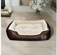 vidaXL Tierbett, Warmes Hundebett mit Polsterkissen XL