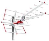 Maclean MCTV-855A Dachantenne (DVB-T, DVB-T2, f&uuml;r Au&szlig;enbereich), Aktive TV