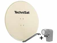 TechniSat SATMAN 850 Plus mit UNYSAT Quattro-Switch-LNB SAT-Antenne (85 cm,