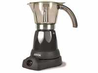 Jocca Espressomaschine elektrische Espresso Kaffeemaschine, bis zu 6 Tassen,...