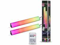 Paulmann LED-Streifen EntertainLED Lightbar Dynamic Rainbow RGB 30x30mm 2x0,6W