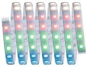 Paulmann LED-Streifen MaxLED 500 Stripe 2,5m IP44 Cover 3000K 30W 24V Silber