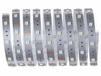 Paulmann LED-Streifen MaxLED 250 Stripe 2,5m RGBW IP20 3000K 17W 24V Silber,