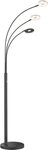 FISCHER & HONSEL LED Bogenlampe Dent, Dimmfunktion, LED fest integriert, warmwei&szlig; -