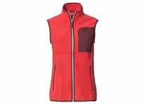 VAUDE Funktionsweste Women's Rosemoor Fleece Vest (1-tlg) rot