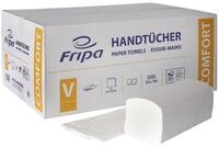 Fripa Papierhandtuch Papierhandt&uuml;cher 2-lagig V-Falz 25x23 cm hochwei&szlig;