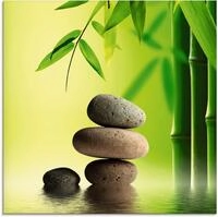 Artland Glasbild Spa Stillleben, Zen (1 St), in verschiedenen Gr&ouml;&szlig;en