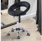 HOMCOM Rollsitz h&ouml;henverstellbarer B&uuml;rostuhl mit Rollen (Drehhocker, 1 St.,