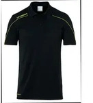 uhlsport Poloshirt Polo-Shirt Stream 22 POLO SHIRT gelb|schwarz XXXL