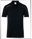 uhlsport Poloshirt Polo-Shirt Stream 22 POLO SHIRT schwarz 4XL