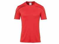 uhlsport Trainingsshirt uhlsport Trainings-T-Shirt STREAM 22 atmungsaktiv rot|schwarz