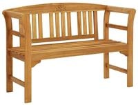vidaXL Gartenbank Gartenbank 114 cm Massivholz (1-St)