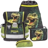 Belmil Schulranzen Classy, Dinosaurier, 4tlg., 1. Klasse, Grundschule,...