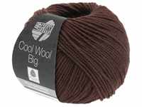 LANA GROSSA Lana Grossa - Cool Wool Big 0987 schokobraun Häkelwolle, 120 m