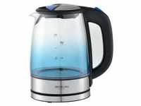Michelino Wasserkocher Glas-Wasserkocher 1,7 Liter LED Wasserzubereiter Kocher,...
