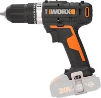 Worx Akku-Schlagbohrschrauber WX370.9, max. 1600 U/min, 2-Gang-Getriebe, Bohrstufe +