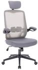 SVITA B&uuml;rostuhl SAM, ergonomisch, h&ouml;henverstellbar, rollbar, Grau