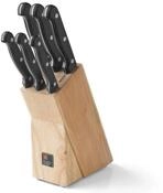 Richardson Sheffield Messerblock ARTISAN (6tlg), Block aus Kautschukholz mit