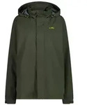 CMP Regenjacke CMP Herren Regenjacke Man Jacket Buttons Hood 39X7367 gr&uuml;n 56 EU