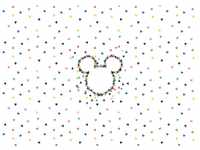 Komar Vliestapete Mickey Heads-Up, 400x280 cm (Breite x Höhe)