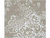 Architects Paper Textiltapete Metallic Silk, samtig, floral, glänzend, matt,