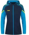 Jako Trainingsanzug Kapuzenjacke Performance Damen blau 34