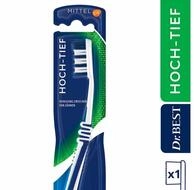 Dr. Best Zahnb&uuml;rste Zahnb&uuml;rste Classic Hoch-Tief mittel, 1 St