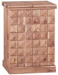 Wohnling Barschrank Hausbar Akazie Massivholz Weinbar Weinschrank Barschrank...