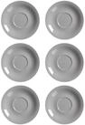 Ritzenhoff & Breker Untertasse Doppio Jumbountertassen &oslash; 17 cm 6er Set, (6 St)