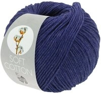 LANA GROSSA SOFT COTTON H&auml;kelwolle, 140 m (weiches, vielseitiges Garn f&uuml;r h&ouml;chsten