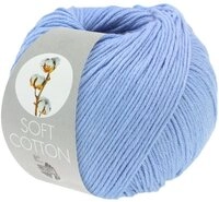 LANA GROSSA SOFT COTTON H&auml;kelwolle, 140 m (weiches, vielseitiges Garn f&uuml;r h&ouml;chsten