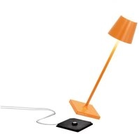 Zafferano LED Tischleuchte Poldina Micro Pro, LED fest integriert, Warmwei&szlig;,