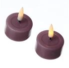 Deluxe Homeart LED-Kerze LED Teelichter Mia flackernd mit Batterien D: 4,1cm...
