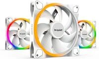 be quiet! Geh&auml;usel&uuml;fter Light Wings White 140mm PWM Triple Pack