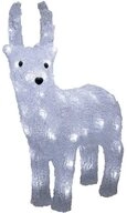 KONSTSMIDE Gartenfigur 6139-203 Acryl Rentier 38x29cm 32er Batterie Timer