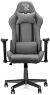 Ranqer Gaming-Stuhl Felix, Stoffbezug grau, Racing-Design