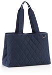 REISENTHEL&reg; Tragetasche CLASSIC SHOPPER L, Dunkelblau, Goldgelb, 12 Liter