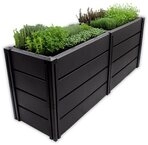 KHW Hochbeet Demeter XL - schmal, MADE IN GERMANY BxTxH: 158x44x61 cm