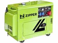 ZIPPER Stromerzeuger Zipper Diesel-Stromerzeuger ZI-STE7500DSH 6500 W