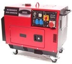 Apex Stromerzeuger Diesel Stromerzeuger 5800 400V Generator mit Schalld&auml;mmung 06263