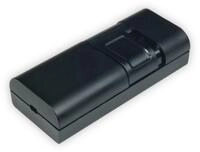 Ehmann Drehdimmer EHMANN Schnurdimmer T21.07 schwarz, f&uuml;r LED 3-35W, 7-110W/VA