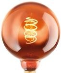 EGLO LED-Leuchtmittel Eglo LED Globe G125 E27 4W kupfer, Dimmbar