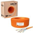 HB-DIGITAL CAT 7a Installationskabel Verlegekabel S/FTP AWG23 LSZH Netzwerkkabel,