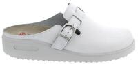 BERKEMANN Berkemann Tec-Pro Toivo, Clog, Glattleder, wei&szlig;, Wechselfu&szlig;bett, Weite