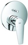 Grohe Wannenarmatur BauEdge Einhand-Wannenbatterie Unterputz - Chrom