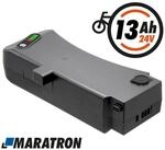 Maratron SideClick SILVER 24V 13Ah E-Bike Akku 13Ah (1 St), f&uuml;r E-Bikes mit