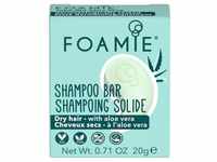 FOAMIE Haarshampoo Foamie Shampoo Bar Travel Size Take Me Aloe Way 20gr