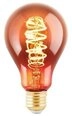 EGLO LED-Leuchtmittel Eglo LED Leuchtmittel Birne E27 4W kupfer, Dimmbar