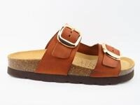 Geox D BRIONIA HIGH brown Pantolette