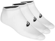 Asics Laufsocken 3er Pack Ped Socks 155206-0001 Atmungsaktiv, leicht und bequem wei&szlig;